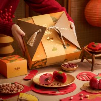 萬壽齋年糕年貨禮盒裝定制送禮高檔柿柿如意新年拜年過年春節(jié)禮品