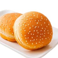 整件商用漢堡胚半成品材料即食早餐速食胚面包胚工廠直發批發糕點