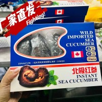 廠家批發純野生紅極參加拿大北極紅參無任何添加即食海參刺參禮盒