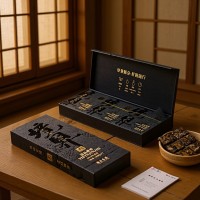 福鼎白茶正宗老境界茶葉緊壓小方片禮盒裝送長(zhǎng)輩一條180克小茶餅