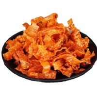 湖南特產(chǎn)手撕豆皮辣片兒時懷舊麻辣擺攤辣味零食小吃豆干網(wǎng)紅辣條